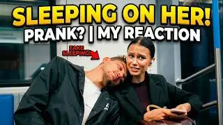 Fake Sleeping Prank In The Subway | Honest Public Reactions
