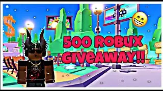 500 ROBUX GIVEAWAY in( pls donate)