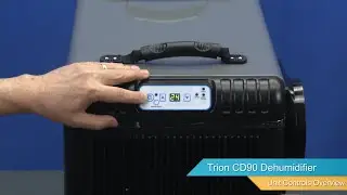Trion CD90 Dehumidifier Unit Controls Overview
