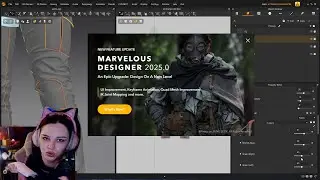 Marvelous Designer 2025. Первые впечатления.