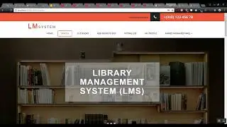 Library management system Web App.