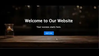 adding text over an image background in your website using html and css