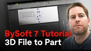 Tutorial: How To Convert a 3D CAD File into a Part | BySoft 7 | Laser Cutting Software | Bystronic