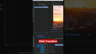Slide Transition in Adobe Premiere pro|Adobe Premiere Pro Tutorial