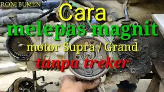 how to remove the magnet without a treker
