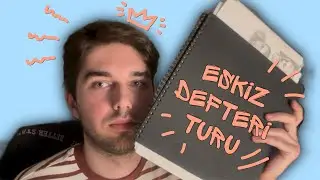 ESKİZ DEFTERİ TURU !! | Sketchbook Tour