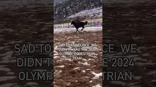 This is outrageous! We should have been headed to Paris. #parisolympics #equestrian