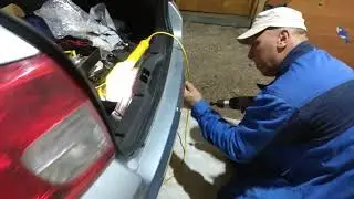 Установка парктроника на Datsun on-Do.