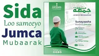 Sida loo sameeyo banner ka Jimce Mubaarak adiga oo isticmaalaya taleefankaaga