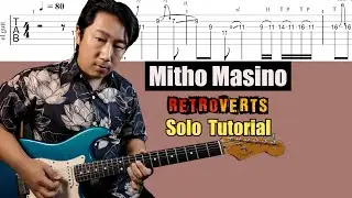 Retroverts - Mitho Masino | Easy Solo Guitar Tutorial (Tabs + Slow Version)