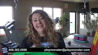 How to hang your Super Spinner from your swing set.