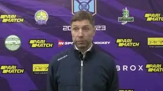 Комментарии тренеров после второго матча "Бейбарыс" - "Снежные Барсы" (24.12.2022)