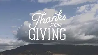 Thanks for Giving
