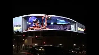 "Artie" the octopus - ClearLED team's 3D anamorphic animation design