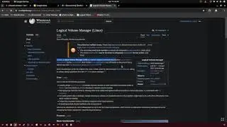 561 what is THE logical volume manager in linux?
