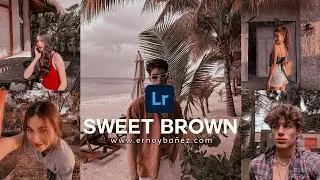 Sweet Brown Preset - Lightroom Mobile Brown Tone Presets Free Dng | Brown Tones