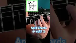 April Chords❄️🤦‍♂️❄️#guitar #guitaristsofyoutube #chords #april #noreaster #wtf