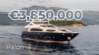 Inside a 30m yacht FOR SALE Sunseeker 