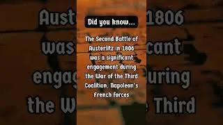 The Second Battle of Austerlitz #history #historicalfacts #historical