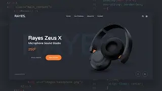 E-commerce Product Landing Page With GSAP Animations | HTML and CSS Tutorial