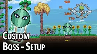 CUSTOM BOSS - SETUP - HOW TO MAKE A MOD - TMODLOADER 1.4 - 13