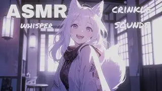 ASMR 🟣 шуршащие ЗВУКИ и болтовня ШЁПОТОМ