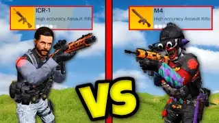 LEGENDARY M4 vs LEGENDARY ICR! | CALL OF DUTY MOBILE | SOLO VS SQUADS