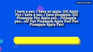 HOW TO SAY PPAP? 