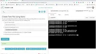 Demo - Create Text File Using Nano