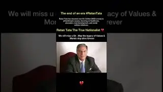 We miss You sir 🥺💔 #ratantata #ratan