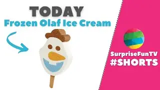FROZEN OLAF Ice Cream Bar 