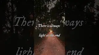 Whenever your life seems dark, remember....