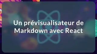 What are we going to do in this project? (Markdown Previewer) - React Challenge (32/33)