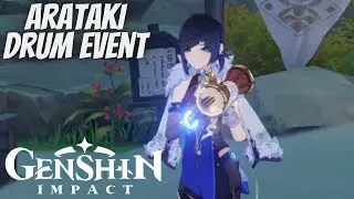 Genshin Impact: An Arataki Drumalong Event Beats with Dulcem (PS5) (No Commentary) (English)