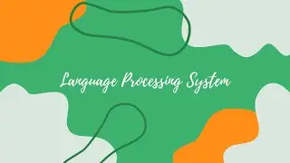Language Processing System in Compiler Design in English