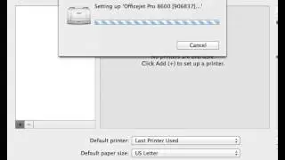 How to add and share a remote printer in OSX