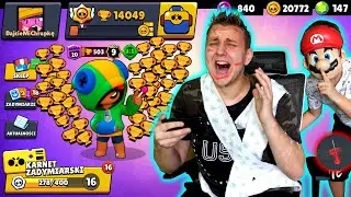 🏆 I HIT 14,000 CUPS and my BROTHER beat me 🅳🅴🅽🅴🆁🆆🆄🅹🅴 in BRAWL STARS! 🤬 *did he overdo it?*