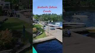 Невелике курортне містечко Хантсвіль в провінції Онтаріо, Канада.