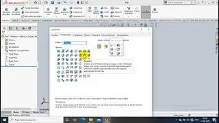 CUSTOMIZED TOOLBARS LOCATION IN SOLIDWORKS 2020