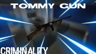 The Tommy Gun in Criminality