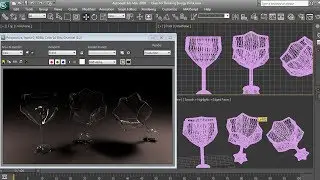 3D Max Vray Realistic Glass | Vray Realistic Glass Modeling