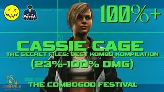 MK11 Cassie Cage Ultimate Combo Tribute (HIGHEST DAMAGE)