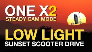 Insta360 One X2 - Steady Cam Mode - Short Low Light Test (4K)
