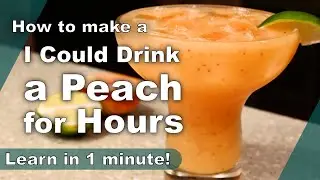 shorties | Peach Margarita Recipe in 1 Minute!