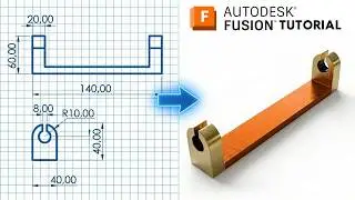 Fusion 360 From Zero | Mirror Tutorial #13