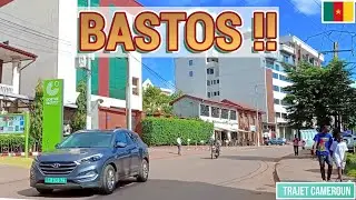 (Yaoundé) Visitons en profondeur le quartier BASTOS - Trajet Cameroun