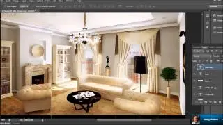 4 Вебинар, Фотошоп Пост-продакшн, Русский перевод