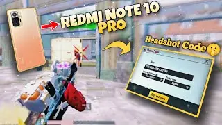 Redmi Note 10 Pro Headshot Sensitivity⚡ Redmi Note 10 Pro Lag? Redmi Note 10 Pro Bgmi Pubg Montage⚡⚡