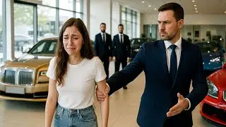 A simple woman was kicked out of a car dealership. The next day, her husband shocked everyone the...