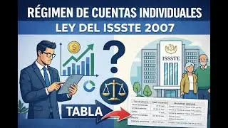 Complete Guide to the Individual Accounts Regime: How Does Your ISSSTE Pension Work?